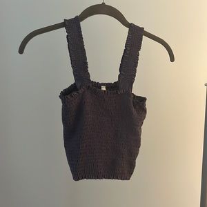 Square neck synch top! Dark purple and sooooo cute for any occasion.